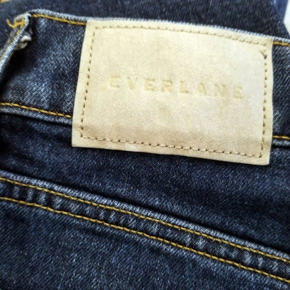 Everlane Original Cheeky Jean Organic Cotton Womens Size 25 Crop 26x26 - Picture 9 of 13